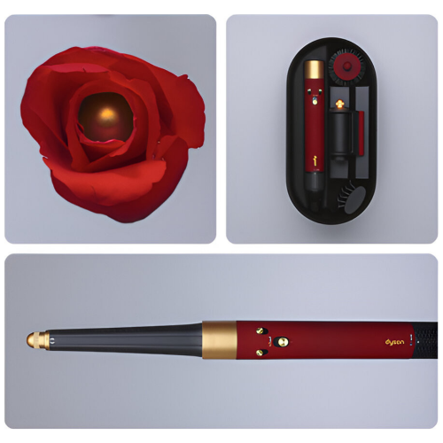 DYSON HS08 Airwrap i.d. Straight+Wavy Red Velvet/Gold