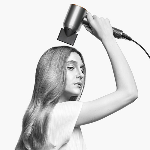 DYSON HD07 Supersonic Origin Bright Nickel / Bright Copper