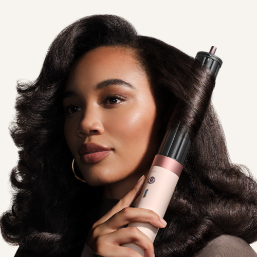 DYSON HS09 Airwrap Co-anda2x Straight+Wavy Ceramic Pink/Rose Gold