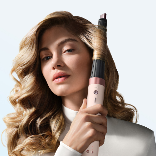 DYSON HS09 Airwrap Co-anda2x Straight+Wavy Ceramic Pink/Rose Gold