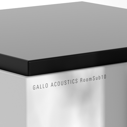 Gallo RoomSub 10 - 300W Subwoofer (Satin White) GRS10W