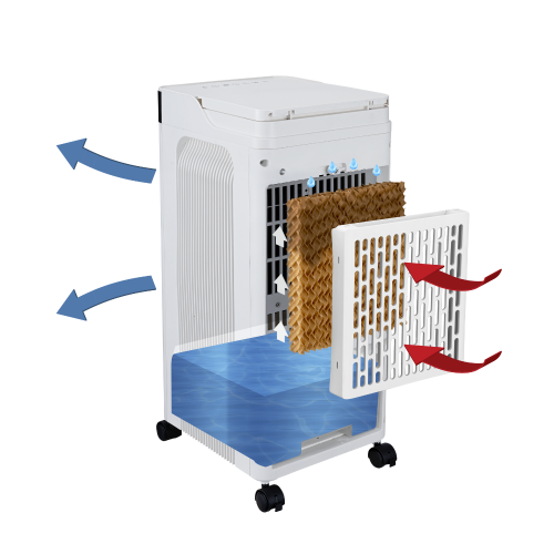 HONEYWELL CS077XE Evaporative Air Cooler White