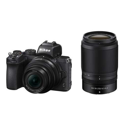 NIKON Z50 KIT ME DX 16-50mm f/3.5-6.3 VR & DX 50-250mm f4.5-6.3 VR