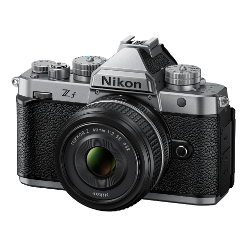 NIKON Zf Silver + 40mm SE + Leather Case