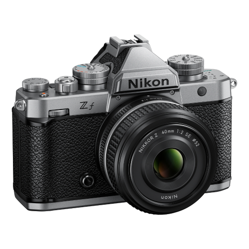 NIKON Zf Silver + 40mm SE + Leather Case