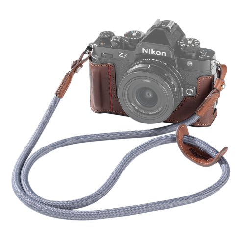 NIKON Zf Silver Body + Leather Case