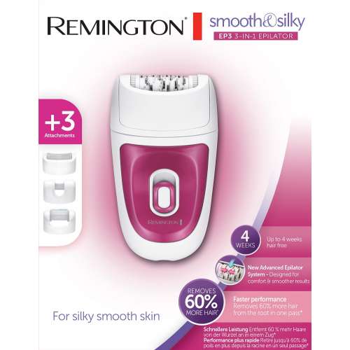 REMINGTON EP7300 EP3 3in1 Epilator