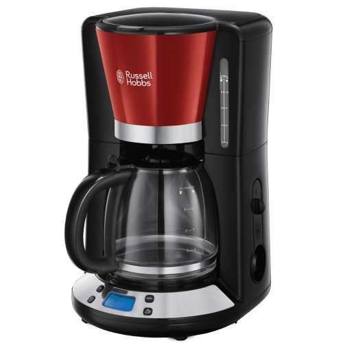 RUSSELL HOBBS 24031-56 Colours Plus Flame Red Coffee Maker