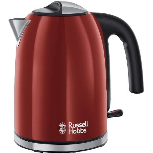 RUSSELL HOBBS 20412-70 Colours Plus Flame Red Kettle