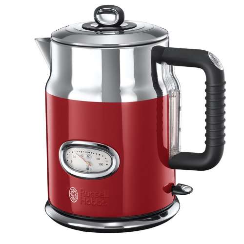 RUSSELL HOBBS 21670-70 Retro Ribbon Red Kettle