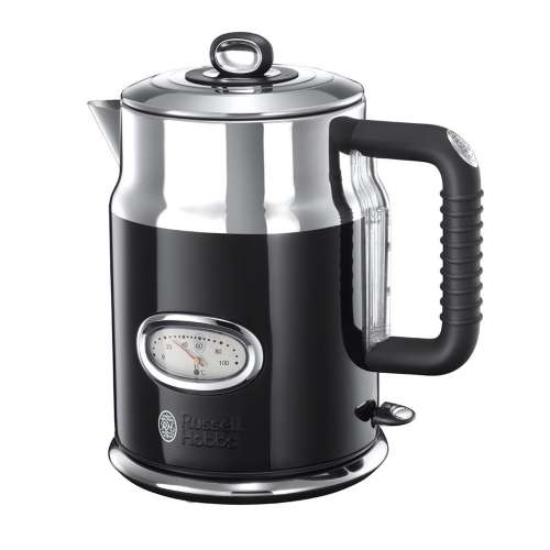 RUSSELL HOBBS 21671-70 Retro Classic Noir Kettle