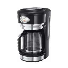 RUSSELL HOBBS 21701-56 Retro Classic Noir Coffee Maker