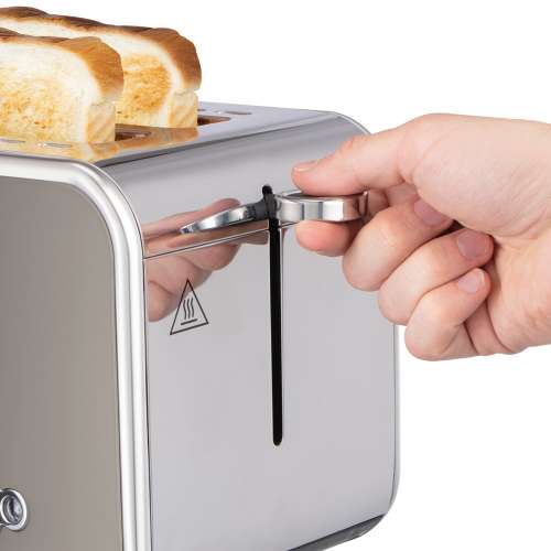 RUSSELL HOBBS 26432-56 Distinctions 2S Toaster Titanium