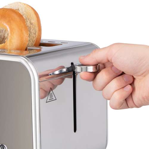 RUSSELL HOBBS 26432-56 Distinctions 2S Toaster Titanium