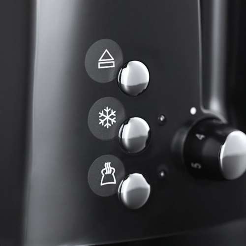 RUSSELL HOBBS 22601-56 Textures Plus Toaster Black