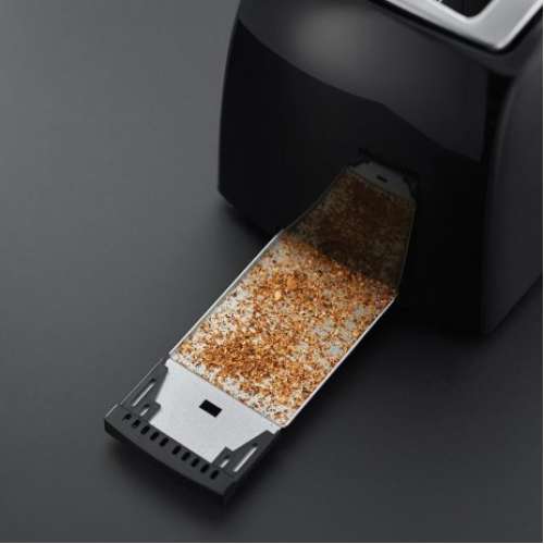 RUSSELL HOBBS 22601-56 Textures Plus Toaster Black