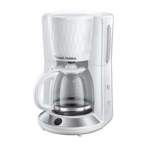 RUSSELL HOBBS 27010-56 Honeycomb White Coffee Maker