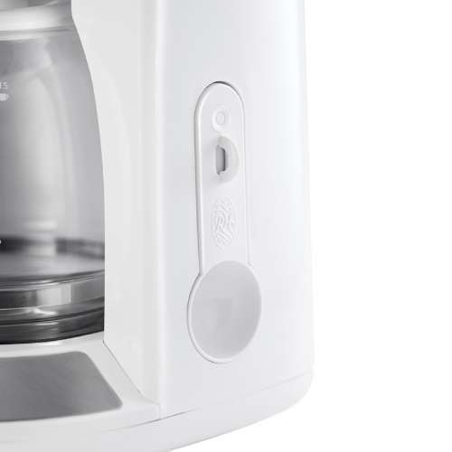 RUSSELL HOBBS 27010-56 Honeycomb White Coffee Maker