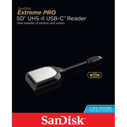 SanDisk Extreme PRO SD Card USB-C Reader