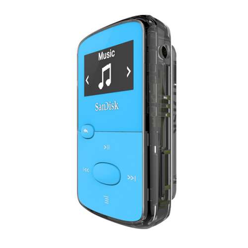 SanDisk MP3 Player SDMX26-008G-E46B ,Clip JAM Blue