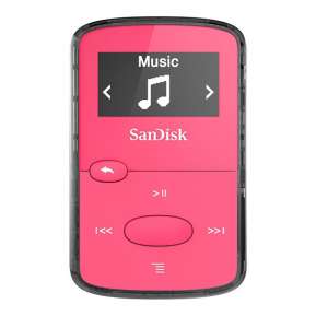 SanDisk MP3 Player SDMX26-008G-E46P, Clip JAM Pink