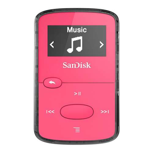 SanDisk MP3 Player SDMX26-008G-E46P, Clip JAM Pink