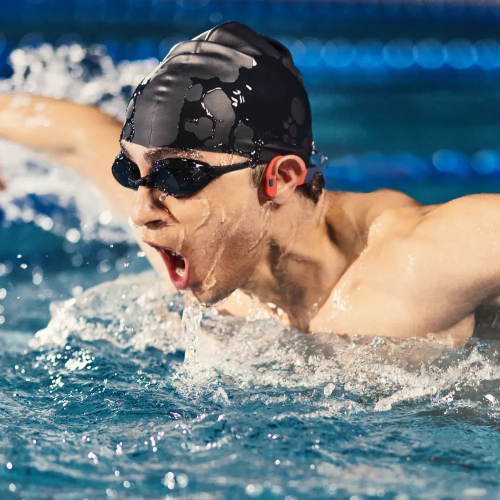 Shokz S711 Ακουστικά OpenSwim Pro Κόκκινα