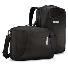 THULE Accent Backpack + Θήκη Ώμου/Χειρός 2-σε-1 Convertible 17L Μαύρο