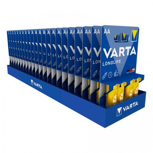 VARTA 4106 συσκ. 4 AΛΚΑΛΙΚΗ LONGLIFE AA