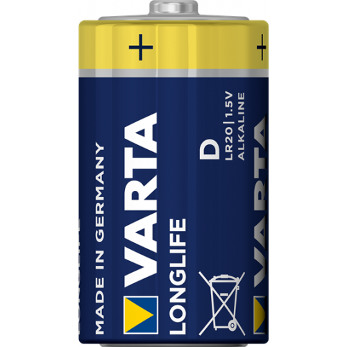 VARTA 4120 συσκ.2 AΛΚΑΛΙΚΗ LONGLIFE D