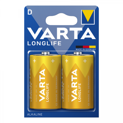 VARTA 4120 συσκ.2 AΛΚΑΛΙΚΗ LONGLIFE D