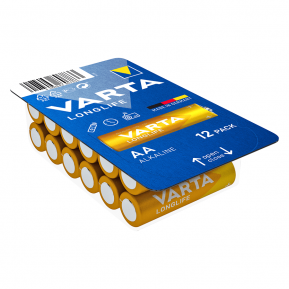 VARTA 4103 συσκ.12 AΛΚΑΛΙΚΗ LONGLIFE AAA