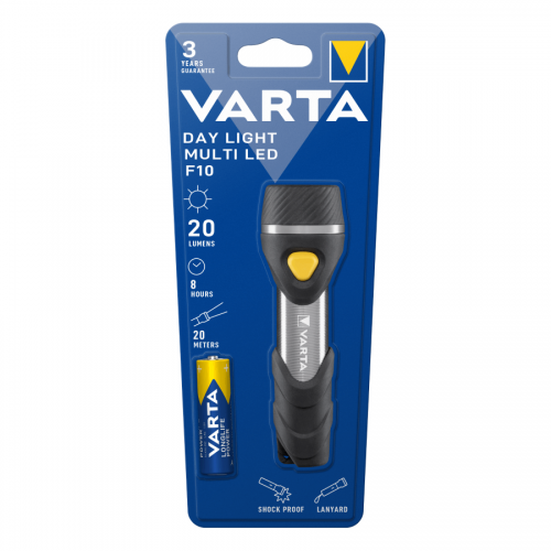 VARTA Φακός Day Light Multi LED F10 + 1xAA