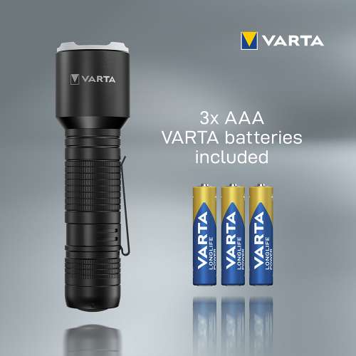 VARTA Φακός LED Aluminium Light F30 + 3xAAA