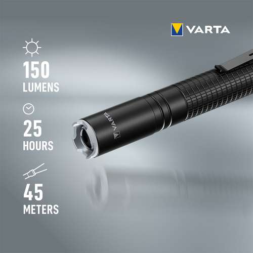 VARTA Φακός LED Aluminium Light F10 + 2xAAA