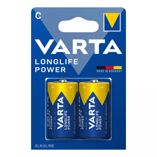 VARTA 4914 συσκ.2 AΛΚΑΛΙΚΗ LONGLIFE POWER C 1,5V