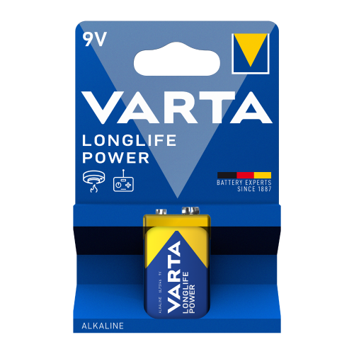 VARTA 4922 AΛΚΑΛΙΚΗ LONGLIFE POWER 9V