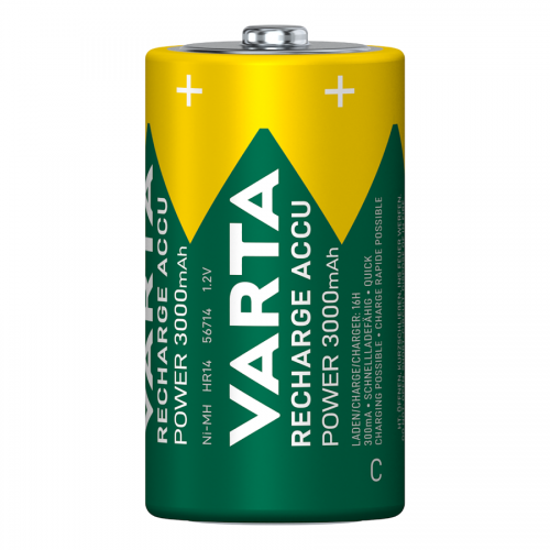 VARTA ΕΠΑΝΑΦΟΡΤΙΖΟΜΕΝΗ 3000mAh συσκ.2 C