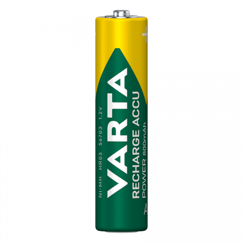 VARTA ΕΠΑΝΑΦΟΡΤΙΖΟΜΕΝΗ 800mAh συσκ.4 AAA (3+1)