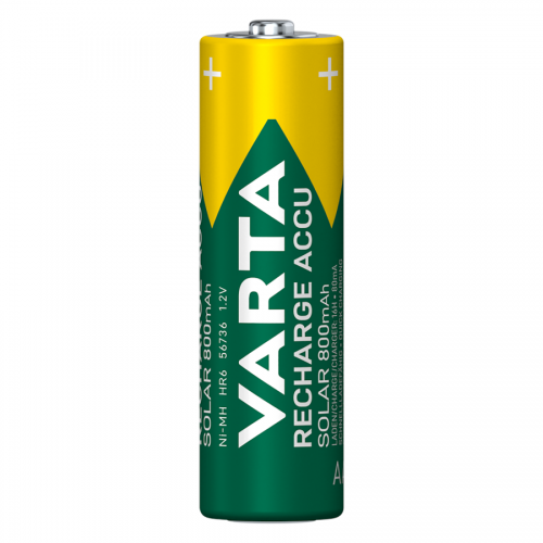 VARTA ΕΠΑΝΑΦΟΡΤΙΖΟΜΕΝΗ 800mAh συσκ.2 AA SOLAR