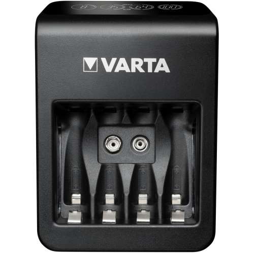 VARTA 57687101441 LCD Plug Charger + 4xAA 2100mAh