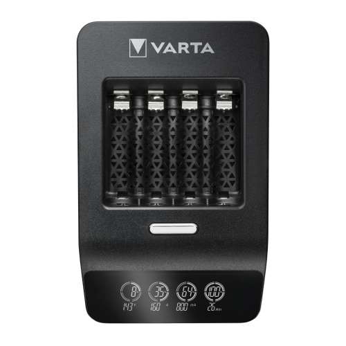 VARTA 57685101441 LCD ULTRA FAST CHARGER + 4X56706