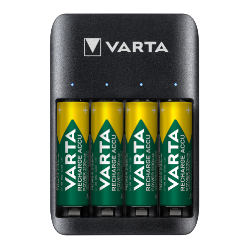 VARTA USB Quattro Charger + 4xAA 2100mAh