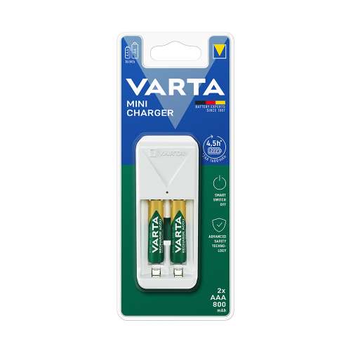 VARTA Mini Charger + 2xAAA 800mAh